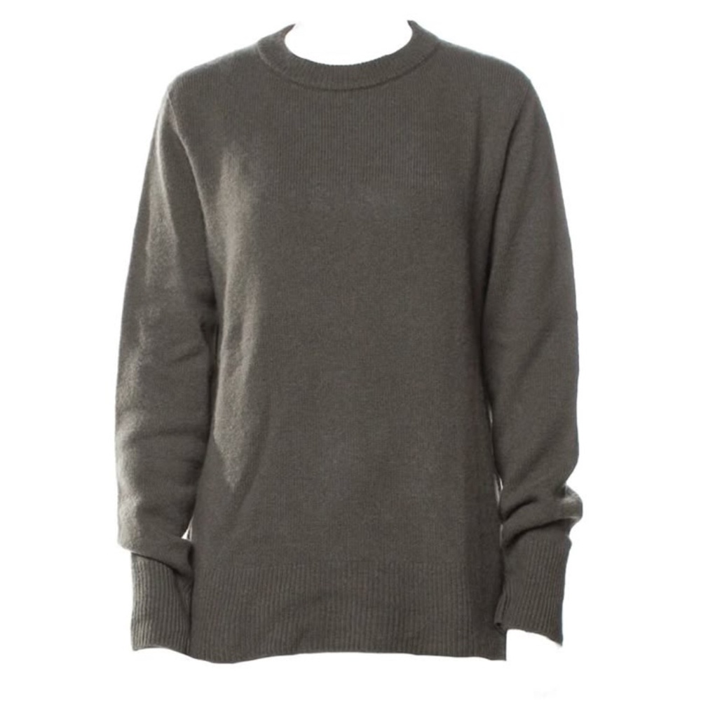 Retail $2312 Rare The Row Taupe Sibem Wool Crew Neck Sweater Size XS